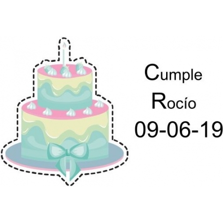Adesivi per torta di compleanno, etichette regalo di compleanno  personalizzate, etichette di compleanno personalizzate, adesivi di  compleanno personalizzati, adesivi di compleanno colorati -  Italia