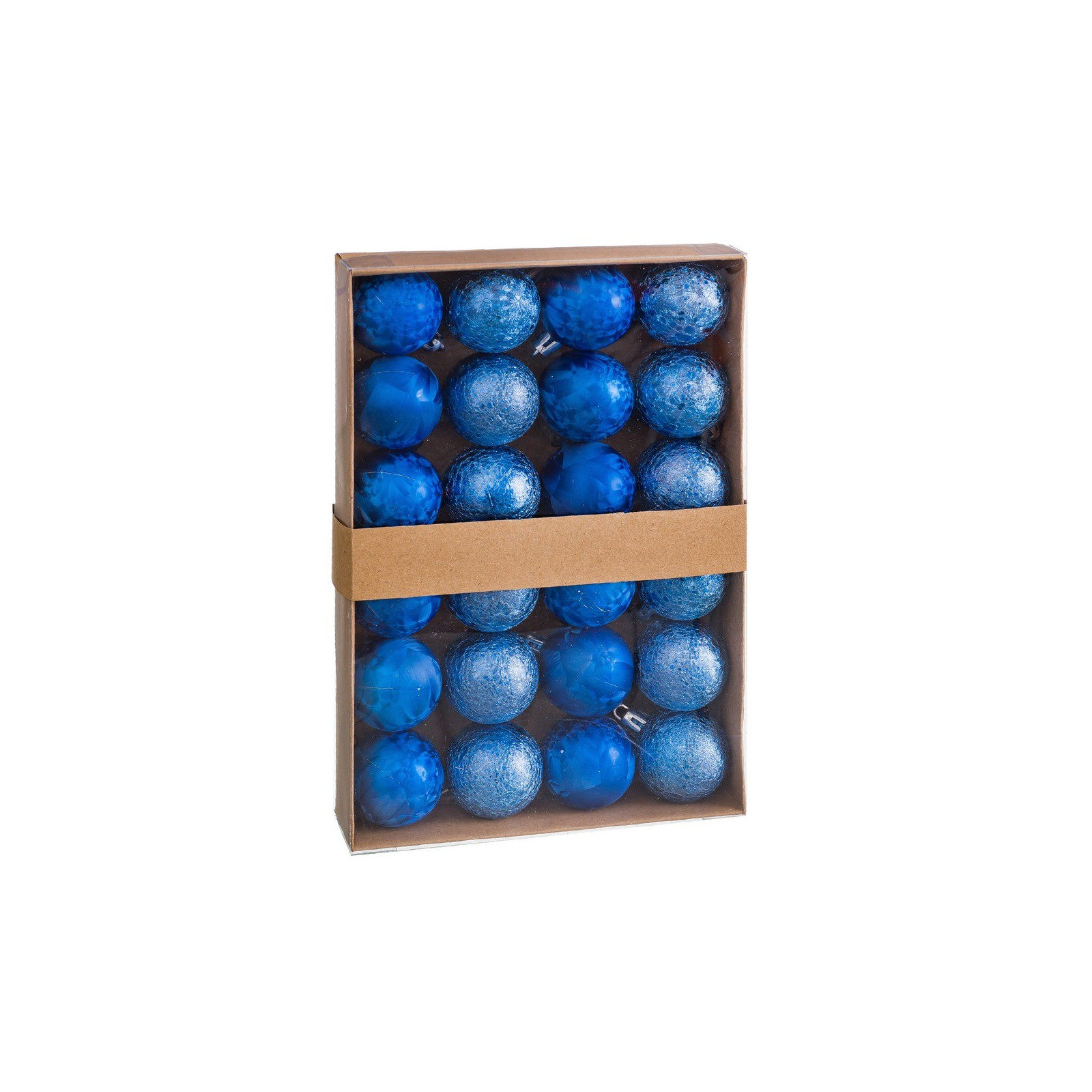 S 24 palline d acqua in plastica blu 4 x 4 x 4 cm