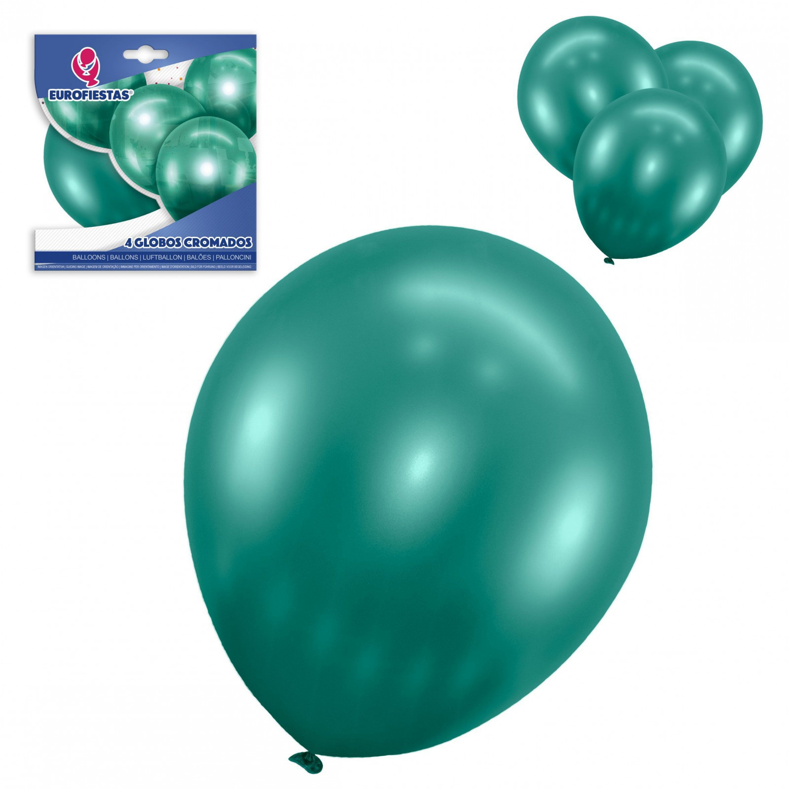 Palloncino Verde Cromato 6