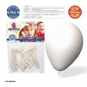 Palloncino bianco 9r 10 unità