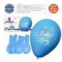 Palloncini bimbo 6 azzurro