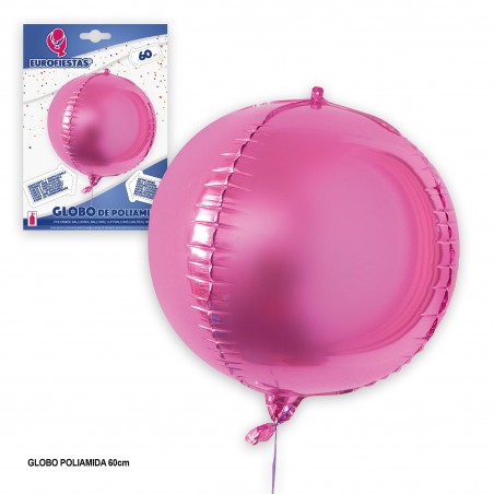 Palloncino 4d rotondo rosa