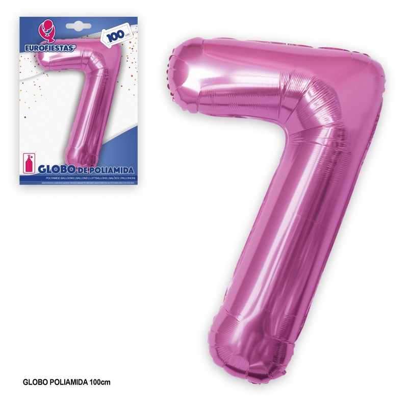 Palloncino in poliammide 1m fucsia 7