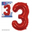 Palloncino in poliammide 1m rosso 3