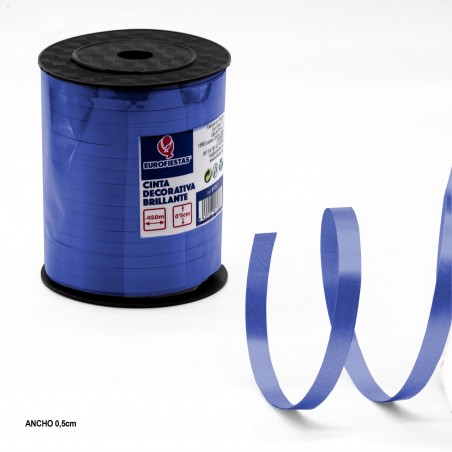 Nastro passante rotolo 5mm 450m blu