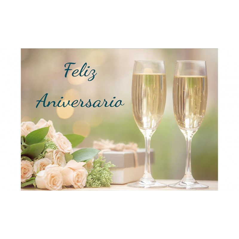 Mini card di buon anniversario