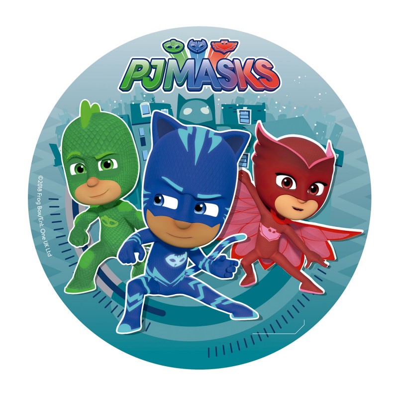 Disco Per Cialda Per Torta Pj Masks 20Cm