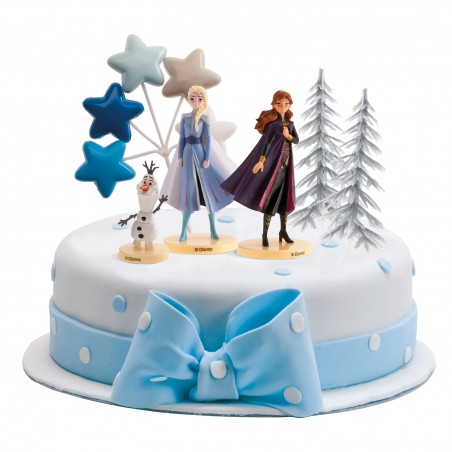 Kit Pvc Frozen 2 Per Decorare Torte