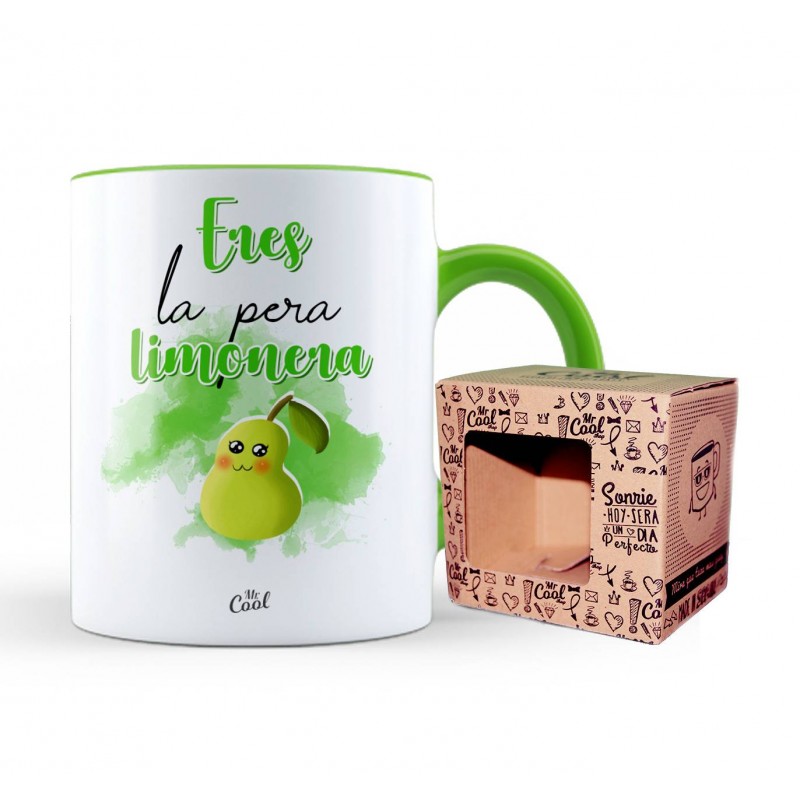 Tazza verde tu sei la pera al limone