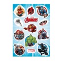 Decorazione commestibile per torte e cupcake di avengers