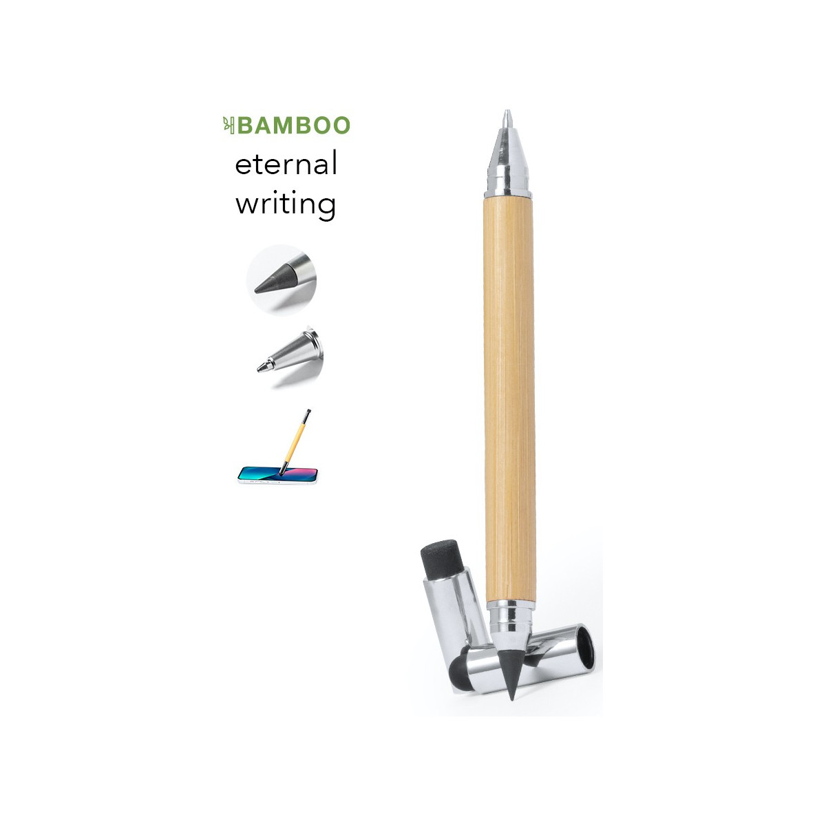 10 pezzi Eterna matita senza inchiostro Matita meccanica eterna testa  sostituibile per casa fuori