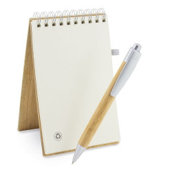 Notebook BIANCO e penna di Coppia con nome e dedica