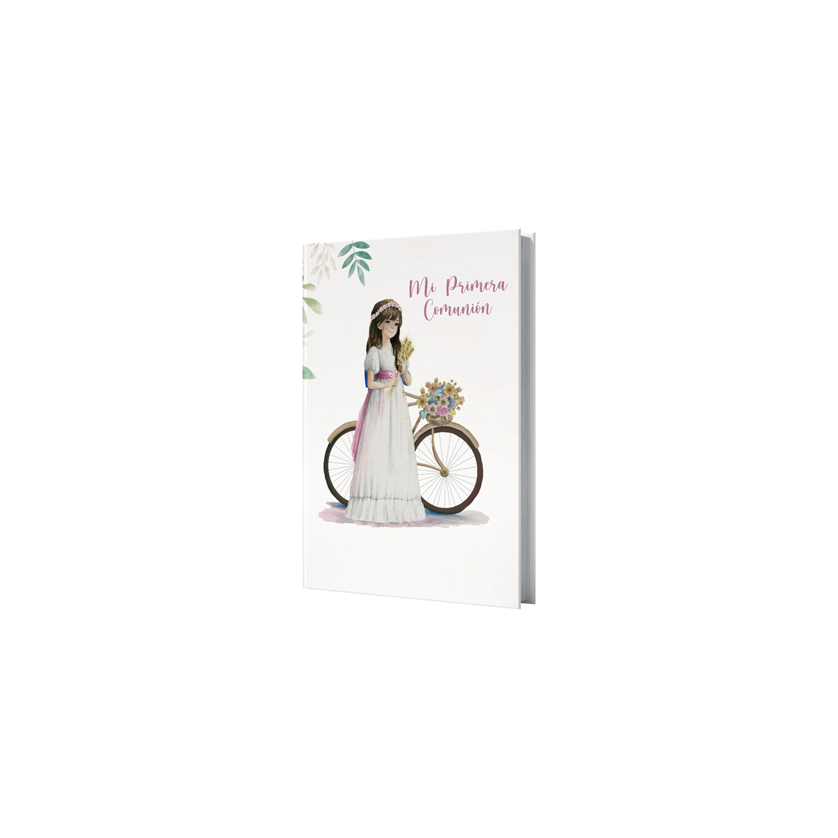 Bicicletta per bambina con libro per comunione