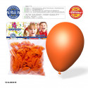 Palloncini arancioni 100u