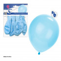 Palloncini 10r 8pz blu pastello