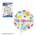 Palloncino foil buon compleanno cupcake 45 cm