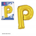 Palloncino foil 40cm.glitter oro p