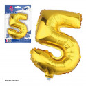 Palloncini foil 1m 5 oro