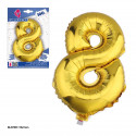 Palloncini foil 1m 8 oro