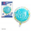 Palloncino foil blu rotondo è un maschietto