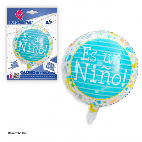 mio set palloncini blu per battesimo