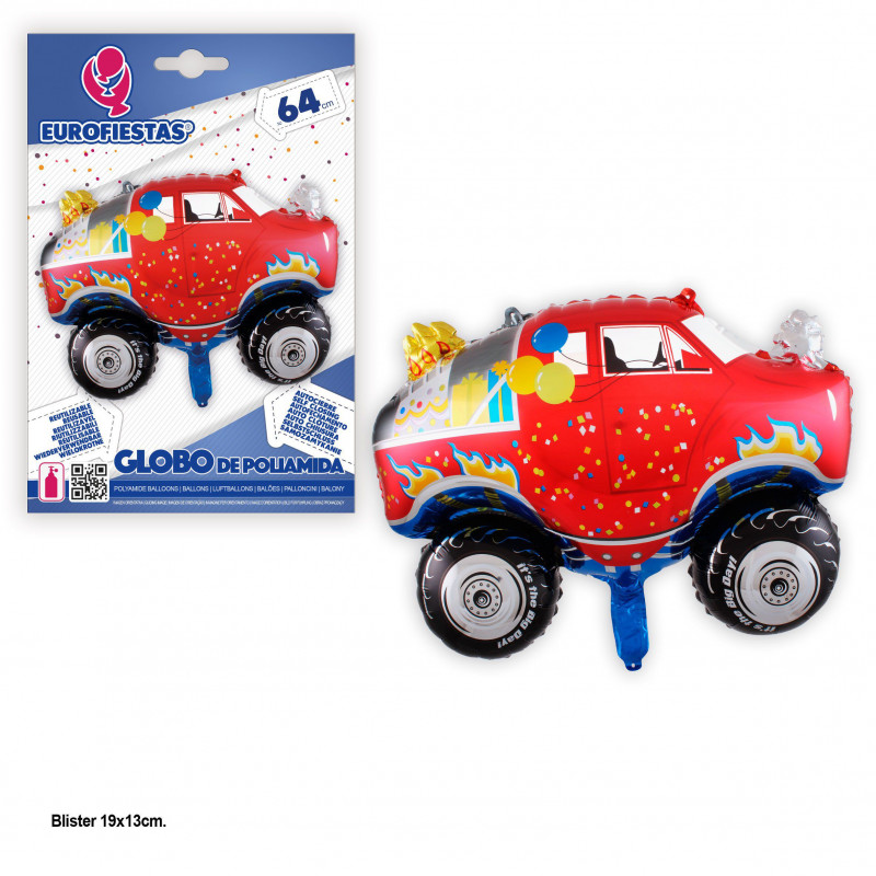 Palloncino foil monster truck 48 cm