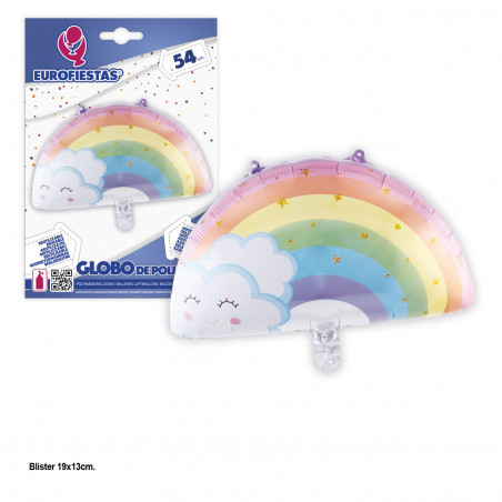 Palloncino foil arcobaleno 54 cm