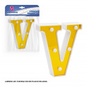 Lettera LED 16 cm oro v