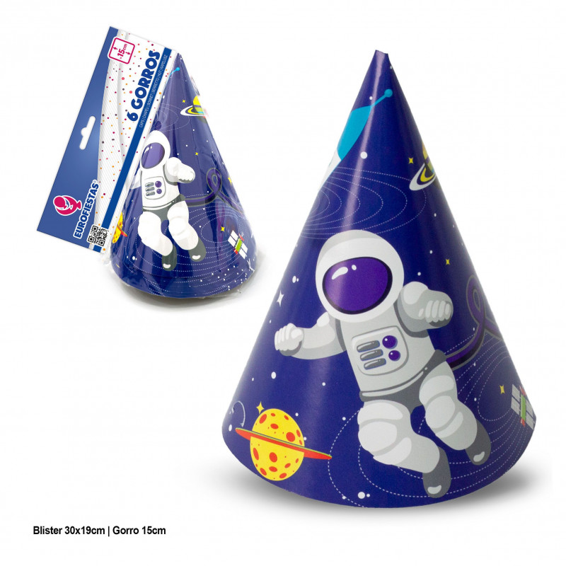 Cappelli di cavolo astronauta 6 pezzi