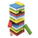 Jenga colorata con borsa e adesivo personalizzato