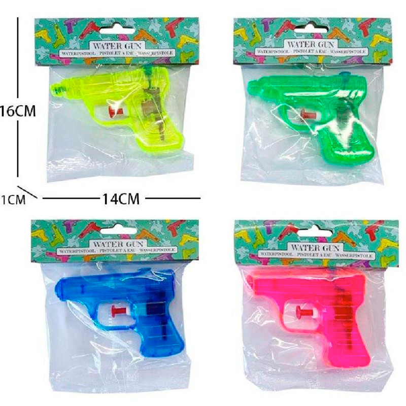 Pistola ad acqua trasparente per bambini