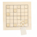 Sudoku in legno con sacchetto kraft e adesivo personalizzato