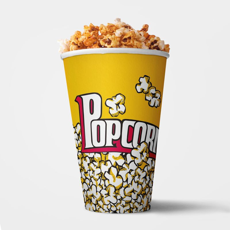 Scatola per popcorn con capacità di 1 L per i dettagli