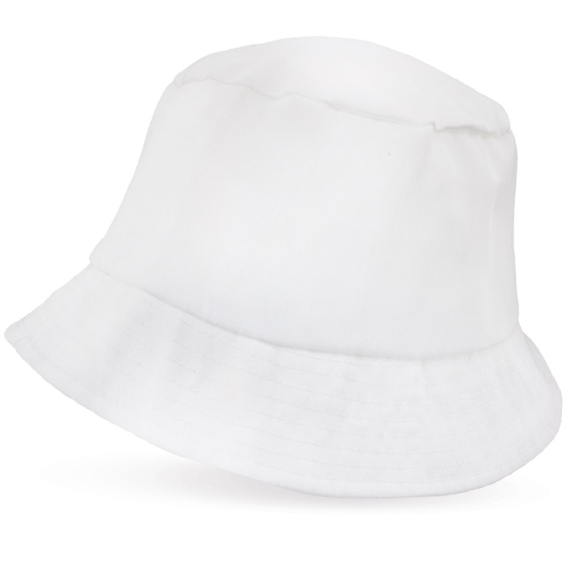 Cappello da pescatore bianco per l'estate