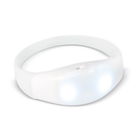 Bracciale luminoso a LED per feste ed eventi - Bracciale Vip Lampeggiante Led Luminoso