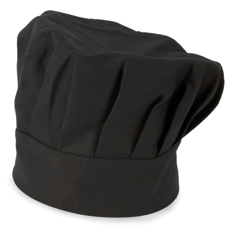 Cappello da cuoco nero