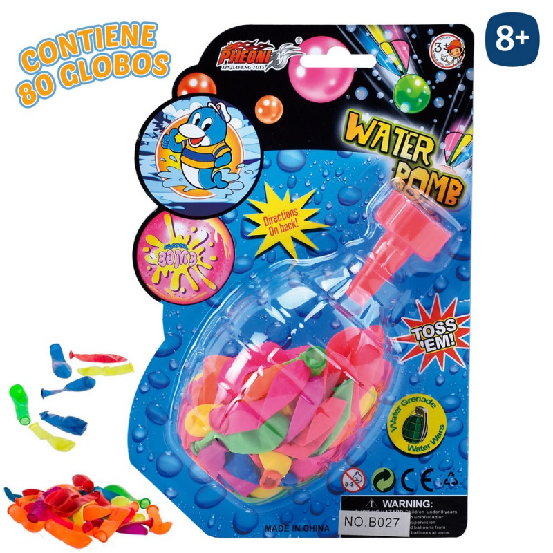 Confezione di palloncini d acqua colorati da 80 unità per i dettagli dei bambini