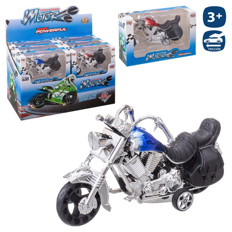 Motocicletta chopper a frizione per bambini piccoli