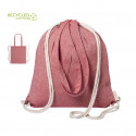 Borsa zaino in corda con manici di vari colori - Borsa zaino Fenin