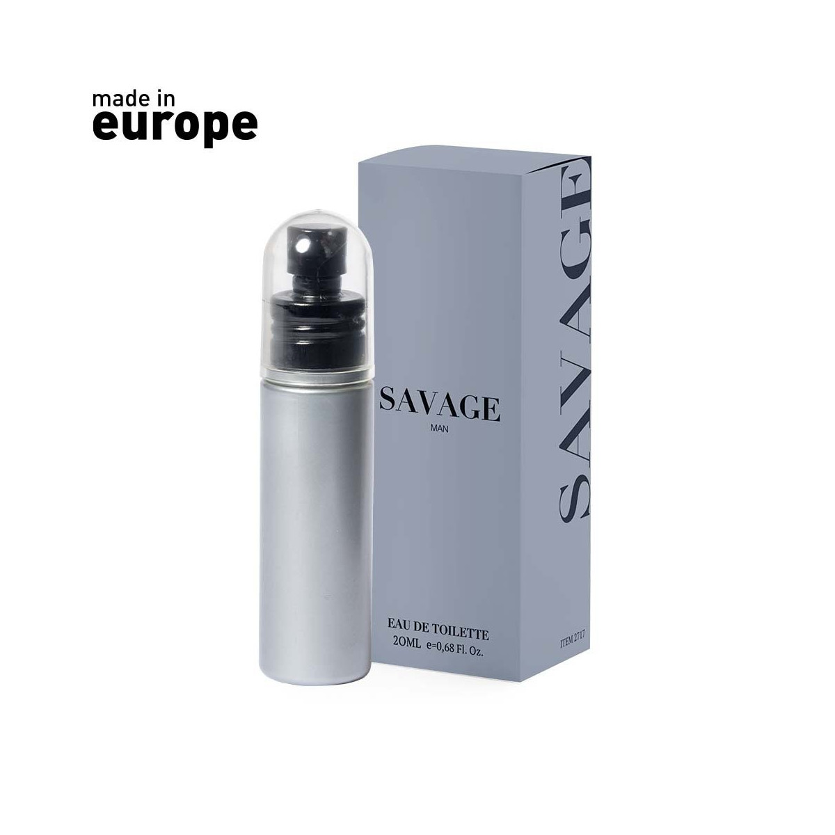 Profumo per uomo Eau De Toilette Savage 20ml. - Dauson Eau De Toilette da uomo