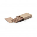 Carte con venature del legno in scatola kraft - Set di carte Inary