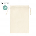 Borsa 100% cotone bianco misura 30x45 con chiusura a coulisse - Borsa Miley