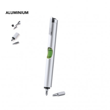 Multiutensile in alluminio con clip in metallo - Multiutensile Loulan