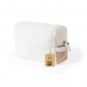 Beauty case in cotone 100% Fairtrade con dettagli in iuta - Borsa da toilette Misir Fairtrade