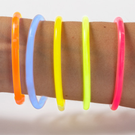 Bracciale fluorescente neon in diversi colori per feste e intrattenimento - Bracciale luminoso Vexa