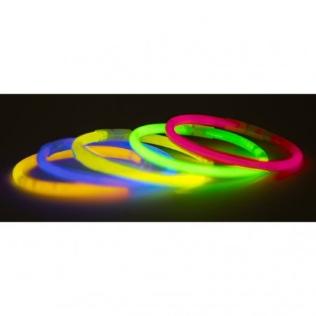 Bracciale fluorescente neon in diversi colori per feste e intrattenimento - Bracciale luminoso Vexa