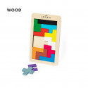 Puzzle Tetris in legno con pezzi colorati - Puzzle Tetris in legno con pezzi colorati