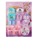 Figura mascotte con accessori per mobili Pretty Girl