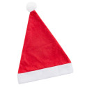 Cappello da Babbo Natale in poliestere rosso