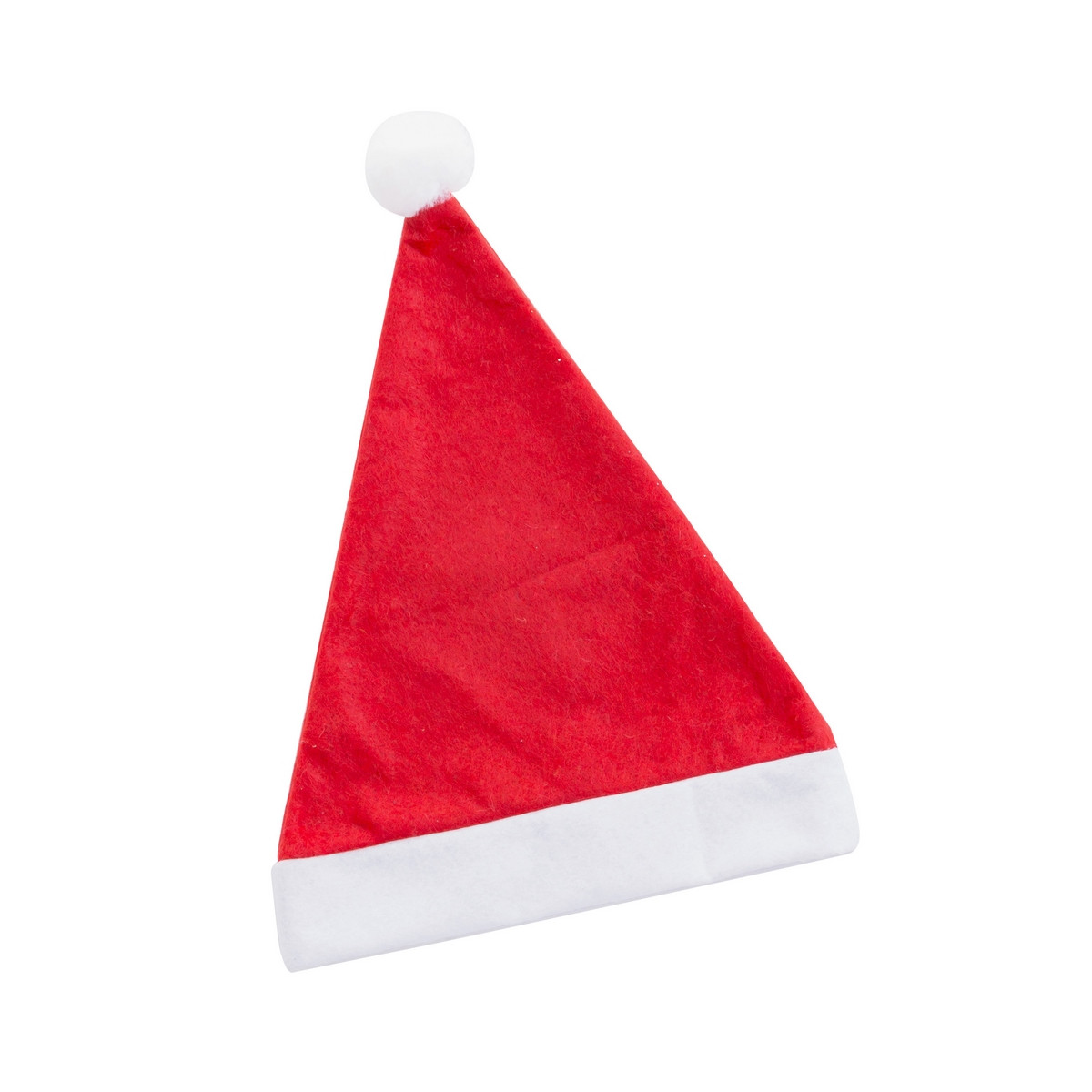 Cappello da Babbo Natale in poliestere rosso